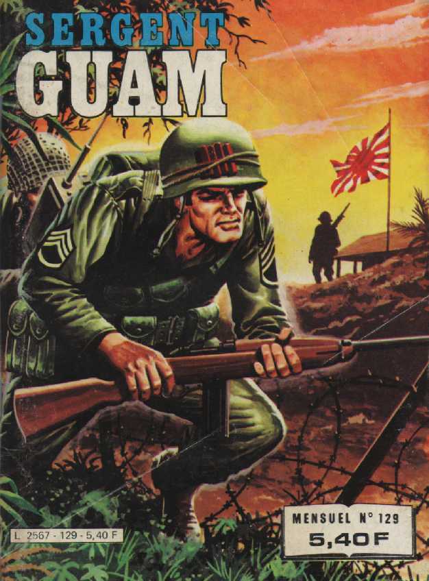 Scan de la Couverture Sergent Guam n 129